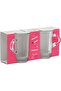 2 Peices Tea or Coffee Cup, 150 ml, Clear - 5