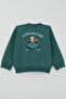 Baby Boy Tracksuit Set Adventurous Driver Animals Printed 6 Months - 2 Years, Petrol Green - 4