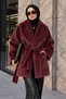 Torba Cepli Alpaka Fox Coat Tsd260340 Claret Red - 4
