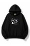 Chill Out Text Printed Oversize Sweatshirt with Kangaroo Pocket