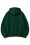 Hearts Printed Oversize Sweatshirt with Kangaroo Pocket - 2