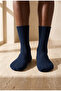 Men's New Harold Bamboo Socks Navy Blue - 2