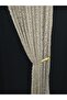 Mink Ivy Leaf Ornamental Gift 2 Wing Tulle Background Curtain - 7
