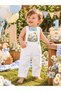 Duck Concept Male Child Pants Overalls Bow Tie Set