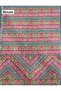 Pure Chinon Silk Designer Patchwork Printed Saree with Handwork Mirror Embroidery-FALL & PICO STITCHED & Unstitched Blouse Piece – Multicolor Floral & Geometric Festive Partywear Saree - 5