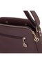 Vera Bag Women's Crossbody Soft Leather Snap Fastener Three Compartment Bag - 3