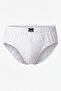 5-Pack White 100% Cotton Men's Slip Underpants - Black/White/Grey Options - Custom Made Sleep Band Gift - 6