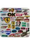 125 pcs Waterproof Automotive Stickers Pack for Fashion Laptop Decals Water Bottle Cars Motorcycle Bicycle Bumper Skateboard Luggage Phone Case DIY Decoration Logo Books (Diffrent Color) - 2