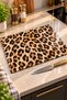 Glass Cutting Board with Leopard Theme - Glass Cutting Board |   30cm X 40cm