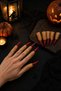 Halloween Halloween Red Witch Nails 10Pcs Latex Long Pointed Fingers Costume Accessory - 5