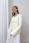 Stoned Fur Knitwear Cardigan 87-26250 - 6