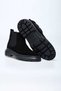 Forest Black Suede Genuine Leather Men's Chelsea Boots - 7
