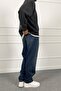 Blue Regular Fit Jeans with Stripe Detail |   Stk2117-Jean - 3