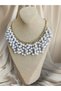 Zr Model Vintage Beaded Grape Necklace - 2