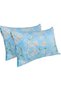 Floral Print Sheet Set King, 4 Piece Soft Botanical Pattern Microfiber Bedding Sheets 15" Extra - 2