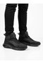 Men's Black Genuine Leather Orthopedic Non-Slip Sole Casual Boots - 2