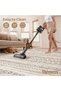 Kotelid Rectangular Polyester Beige Carpet Large Machine Made Non Slip Washable Area Rug - 2
