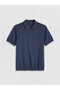 Southblue polo collar men's knit sweater - 8