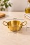 Gold Mini Presentation Bowl and Sauce Bowl – Double Handle 10X10 cm – Breakfast, Appetizer, and Sauce Bowl - 3