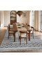 Kotelid Rectangular Polyester Beige Carpet Large Machine Made Non Slip Washable Area Rug - 6