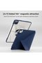Magnetic Detachable Case for iPad Pro 13-Inch M5 (2025) – Y-Fold Origami Stand, Clear Back Shell & Pencil Holder - 8