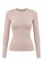 Lycra Basic Nude Blouse