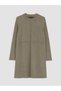 Two Mt Shop Quality Lcw Comfort Green Plain Dress