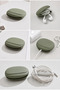 Silicone Carrying Case, Wired Earphone Organizer Bag, In-Ear Earphone Protector, Storage Container, Universal Compatible - 2