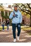 Bc College Men's Tracksuit Set Hooded Vibrant Color Premium Sportswear Combination and Casual Wear 3 Thread Thick Fabric - 3