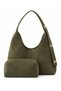 Women's Suede Gold Detailed Bag