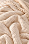 100% Cotton 8 Layer Muslin Double Bedspread Ecru 220X240 cm - 3