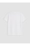 Two Mt Shop Quality Lcw Kids White Combed Cotton Printed Short Sleeve Girls' T-Shirt - 2
