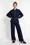 Premium Selection Suede Modal Set Lby0098 Dark Blue - 2