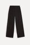 Women's Brown Wide Leg Elastic Waist Pants