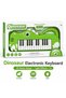 Lijia - Dinosaur Electronic Keyboard Toy - Green