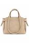 Women's Suede Wide Model Hand and Shoulder Bag