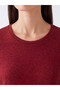 Two Mt Shop Quality Lcw Everyday Red Combed Cotton Plain Tight & Slim Long Sleeve Women's Bodysuit - 3