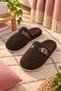 Leris Women's Brown Non-Slip Sole Lightweight and Comfortable Daily Home Slippers - 4