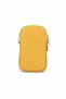 Yellow Leather Unisex Phone Bag - 3