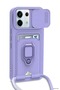 Zngzrmll Newface Redmi Note 13 Pro 5g Case Zuma Silicone with Business Card Holder and Ring (04142) - Lilac