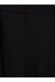 Özmarka New Season Black Women's Trousers with Elastic Waist - 6