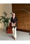Aria Medium Length Design Trench Coat - 2