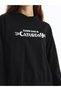 Two Mt Shop Quality Lcw Young Black 2 Thread Printed Long Sleeve Women's Pajama Set - 5