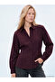 Two Mt Shop Quality Lcw Vision Plum Drawstring Women's Shirt