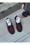Brown Suede (Serly) Drawstring Detail Comfortable Women's Loafer - 7
