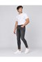Unisex Anthracite High Waist Skinny Short Length Jeans - 4