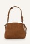 Women's Suede Crossbody Bag G6862Axns - 6