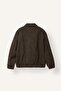 Relax Fitted Lined Zippered Suede Coat F7765Ax26Wn - 2