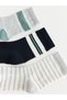 Quality Parts from Çelebi Store: 3-Piece Striped Boys' Socks - 3