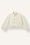 High Collar Basic Cardigan with Snap Pockets for Girls I8325A826Au